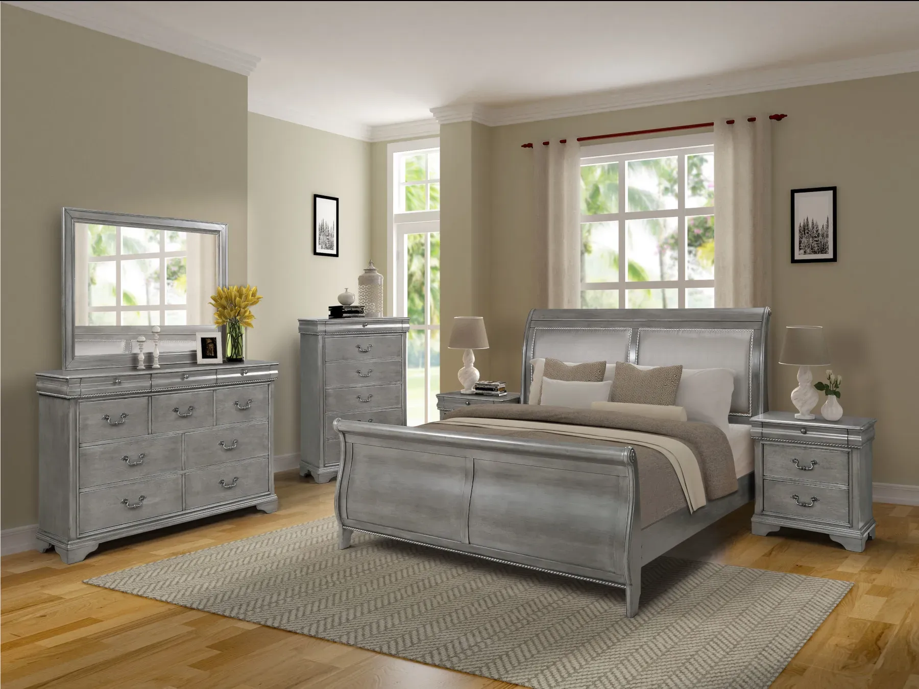 Perfect Your Room: 6 piece king bedroom furniture sets