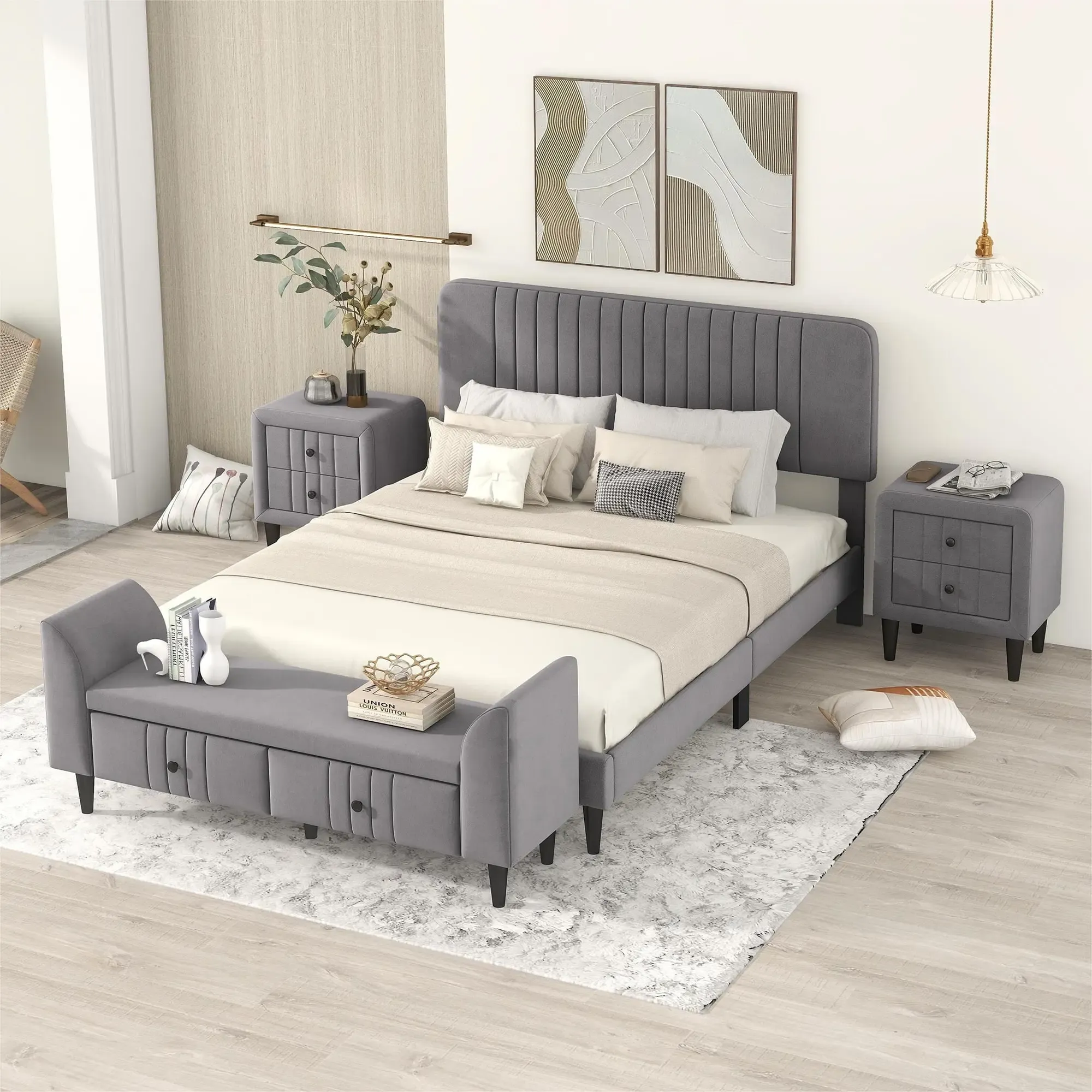 Transform Your Bedroom with a Stunning Bedroom Furniture 4 Set