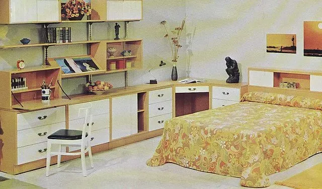 Discover amazing bedroom furniture from the 60s