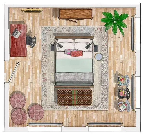 11 Vital bedroom furniture rules for placement