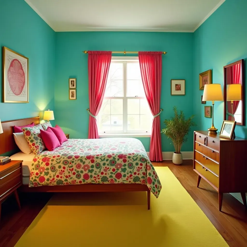 Color Me Retro:  The Palette of 1960s Bedroom Furniture Design