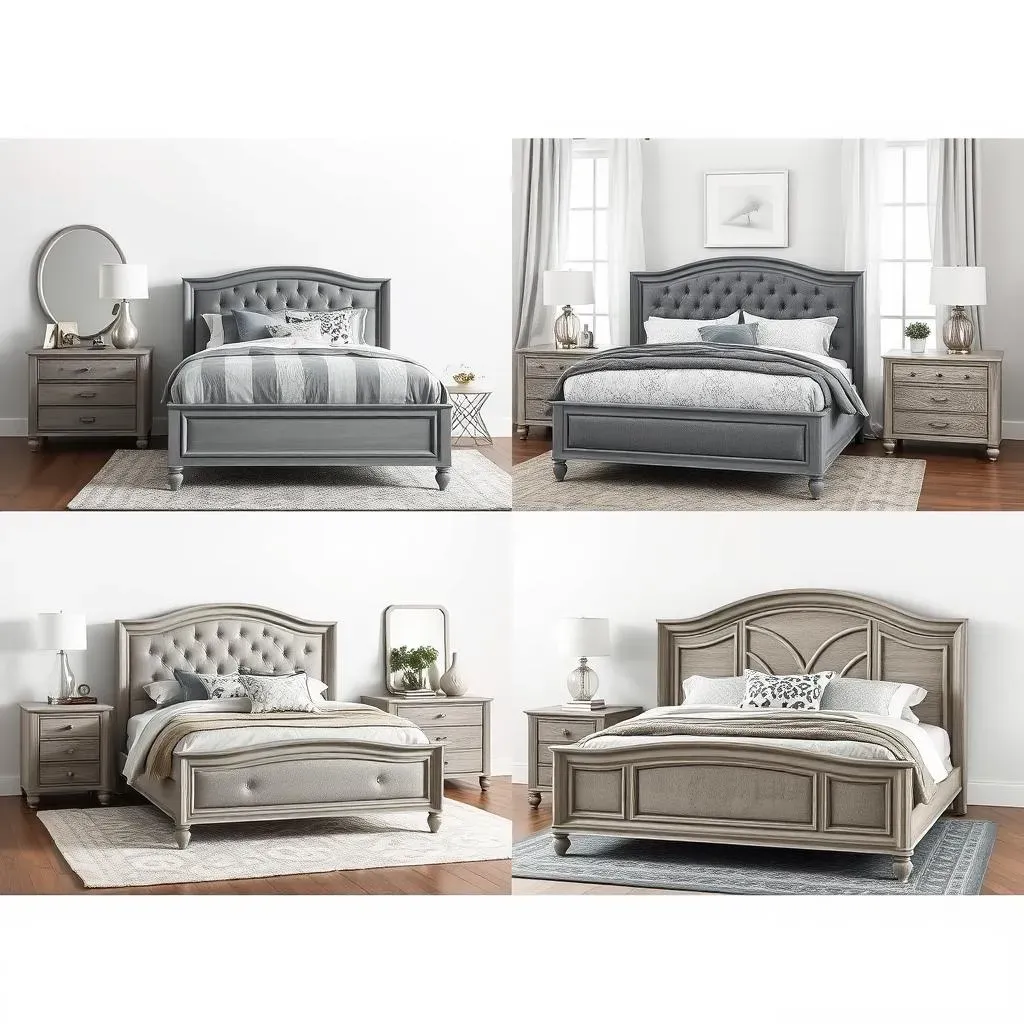 Different Styles of Grey Bedroom Furniture Sets