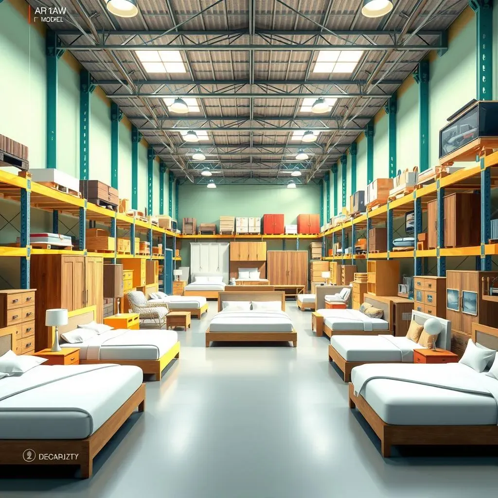 Discovering Bedroom Furniture 3D Models in Online Warehouses