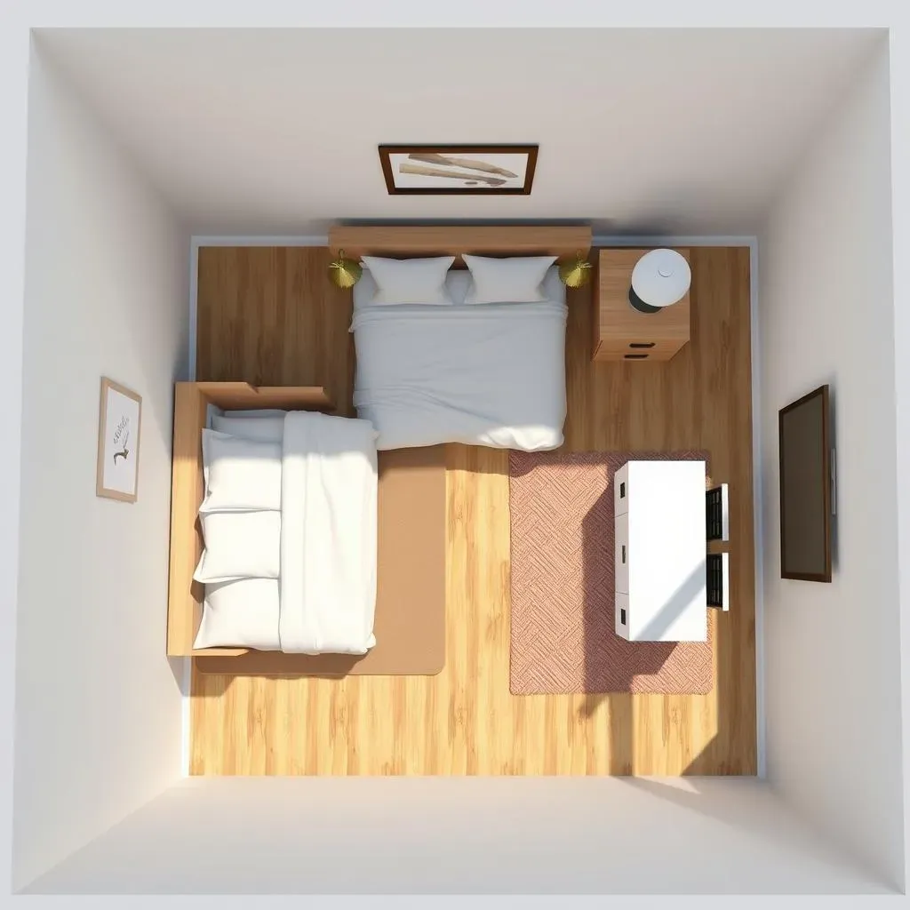 Essential Furniture and How It Fits in 8x12 Feet