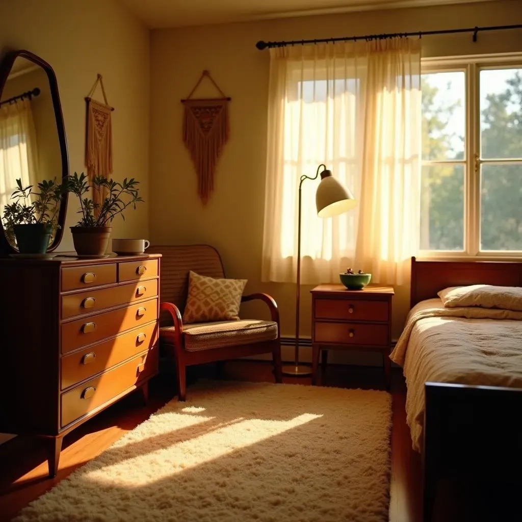 Finding and Caring for Vintage 70s Style Bedroom Furniture