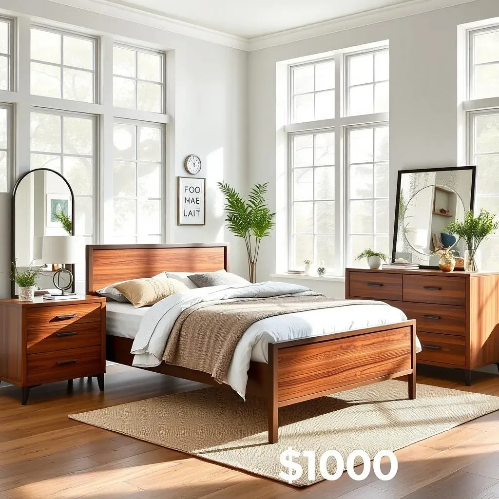 Finding Dreamy Bedroom Furniture Sets Under $1 000: Style and Savings