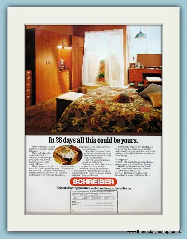 Identifying Your 1970s Schreiber Bedroom Furniture Style