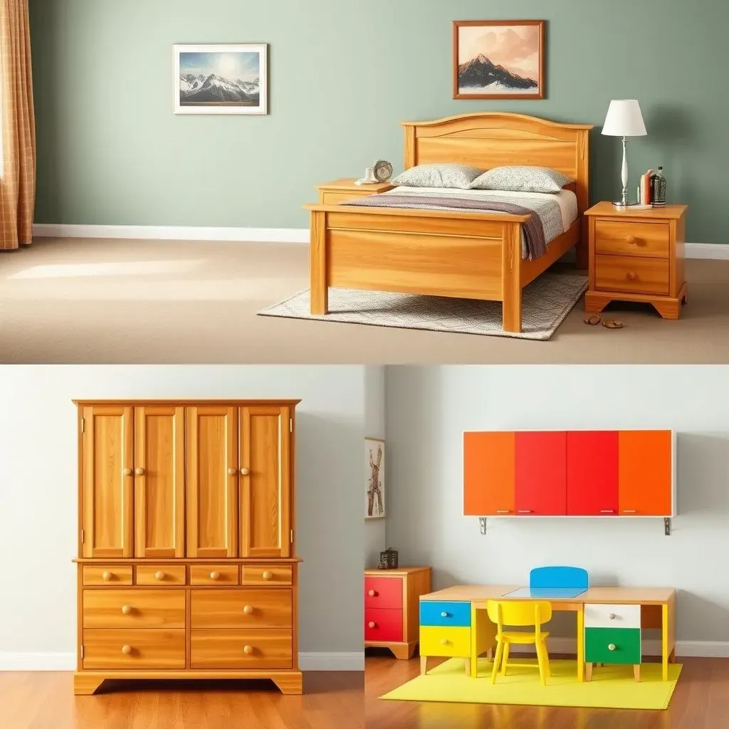 Key Styles and Materials of 90s Bedroom Furniture Sets