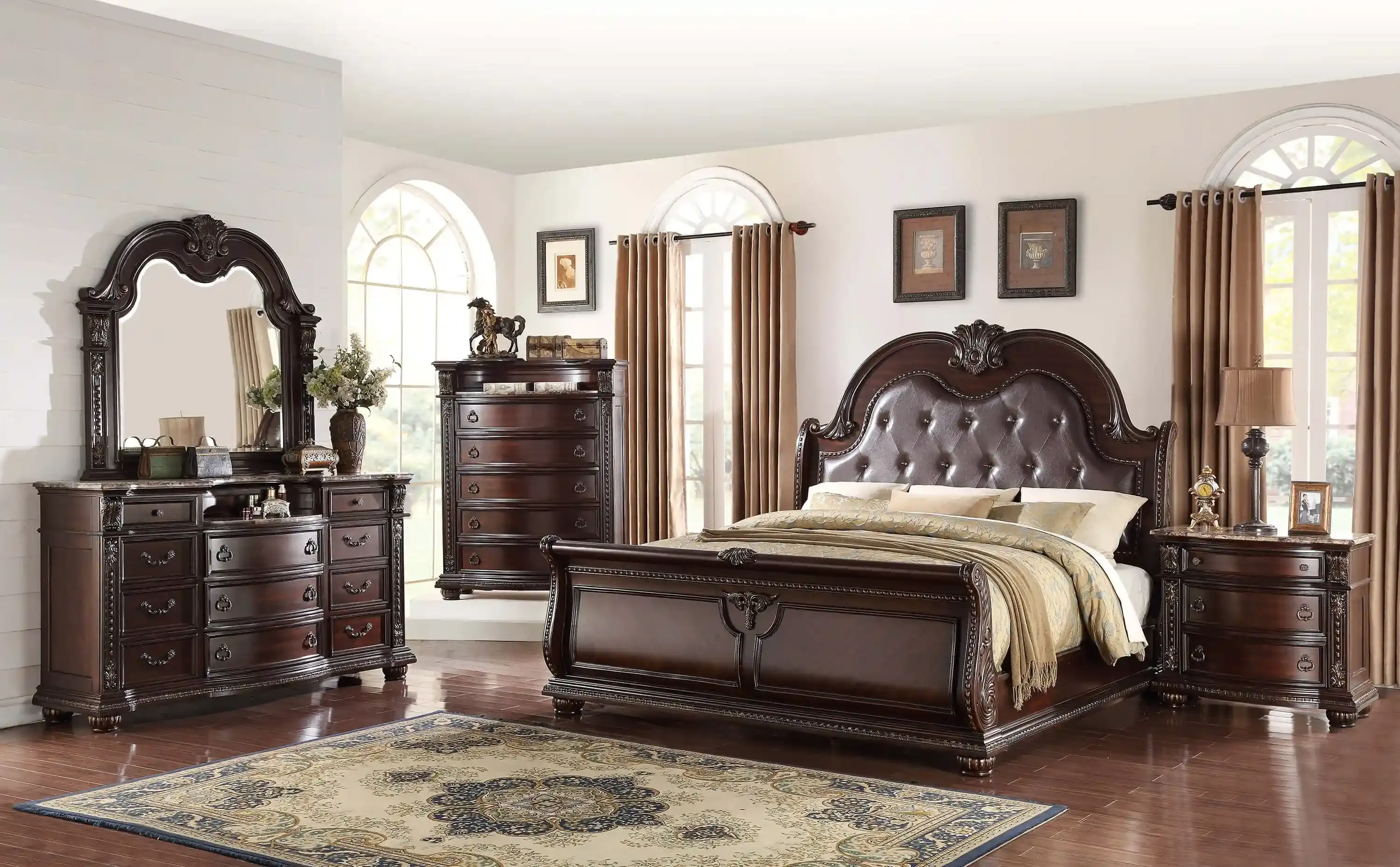 Navigating Styles and Storage in Queen Bedroom Furniture Sets Sale