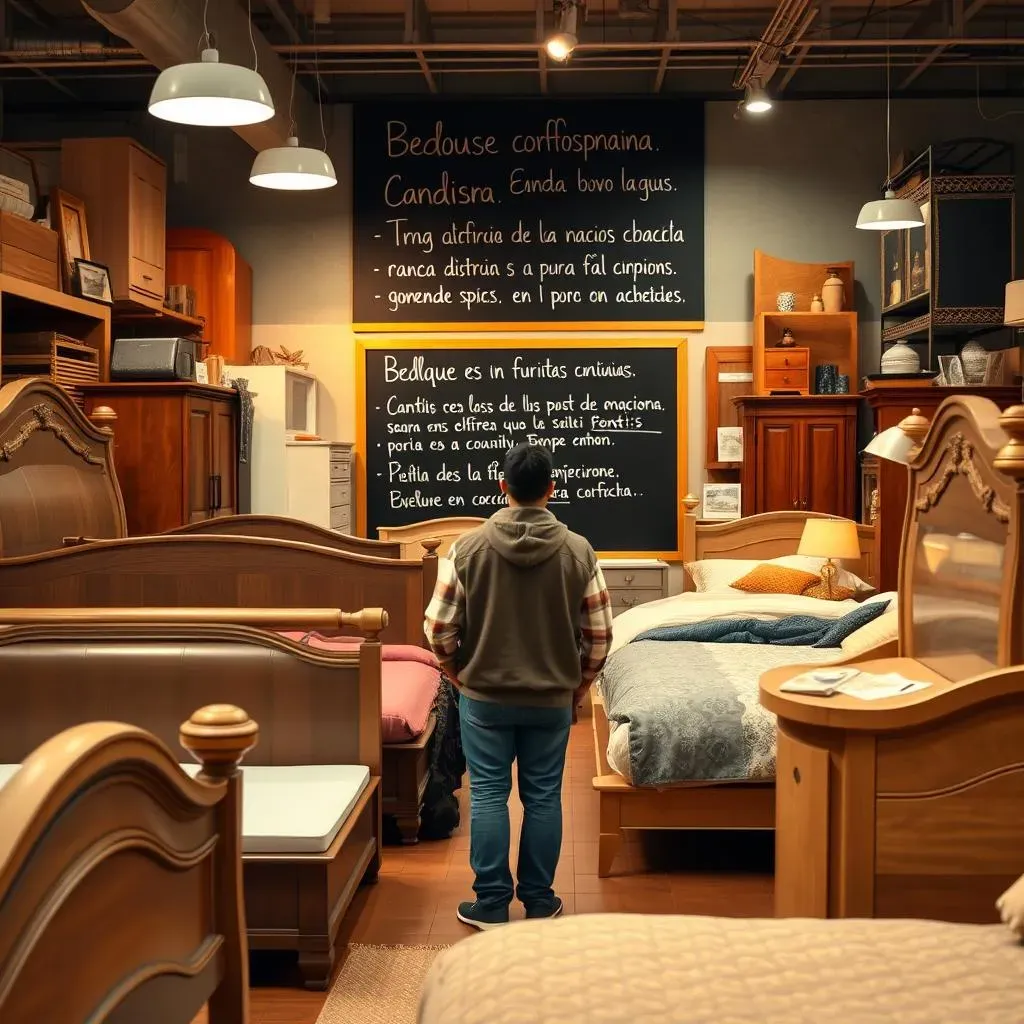 Shopping for Bedroom Furniture in Spanish