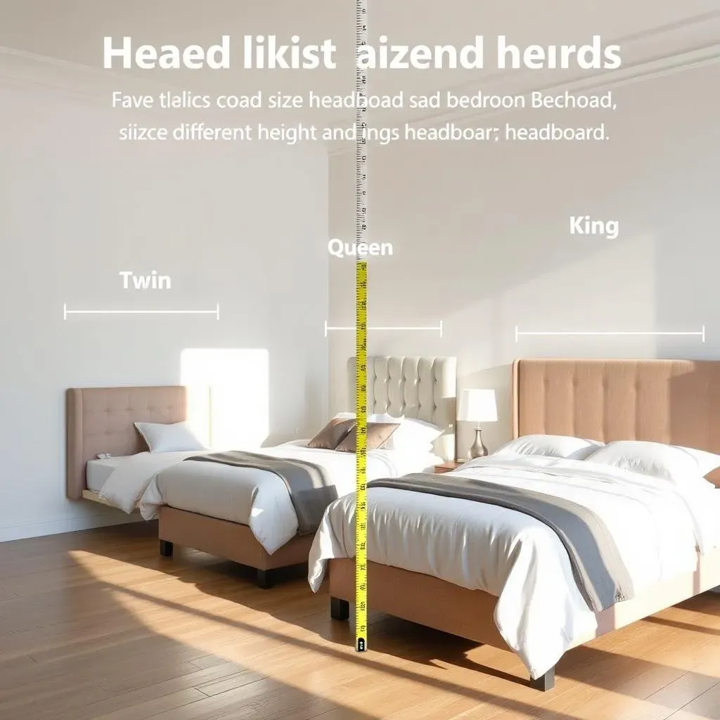 Size and Height Guide for Bedroom Furniture Headboards