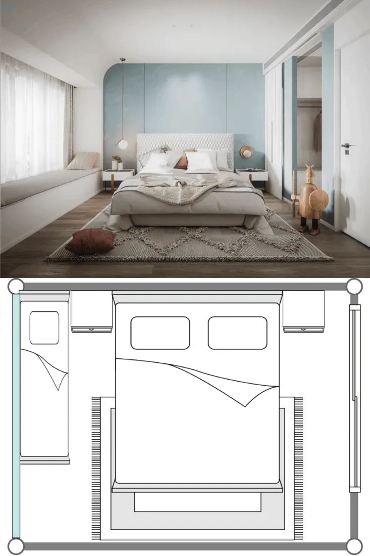 Smart 10x12 Bedroom Furniture Layout Ideas
