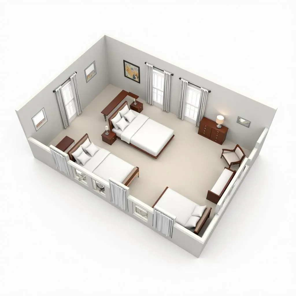 Smart Bed Placement for Your 7x10 Bedroom Furniture Layout