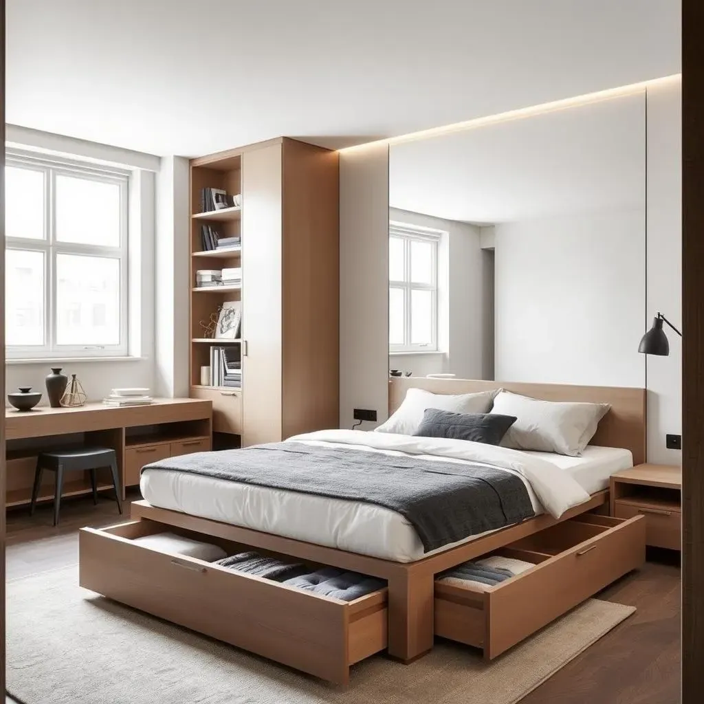 Smart Bedroom Furniture Ideas for Small Rooms