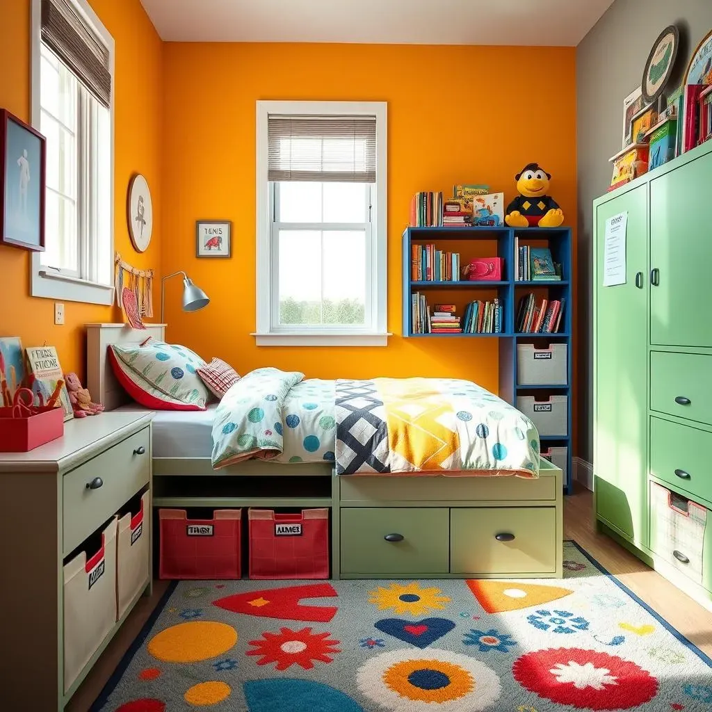 Storage That Works for 9 Year Old Bedroom Furniture