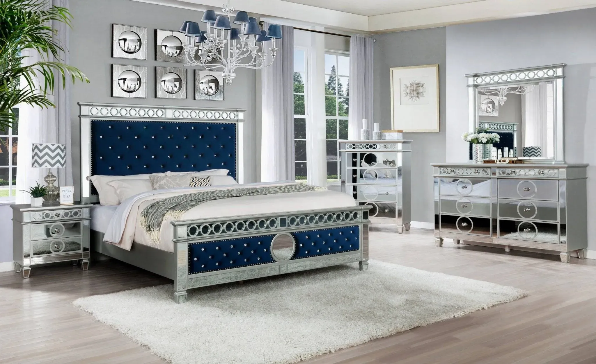 What's Typically Included in 6 Piece King Bedroom Furniture Sets?