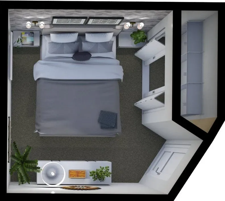 Why Your 9x10 Bedroom Layout Feels Like a Puzzle