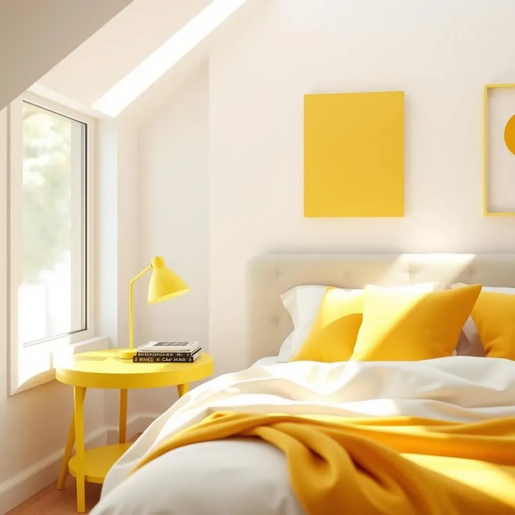 Stunning Yellow Bedroom Furniture: Space Transformation